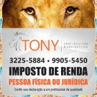 Imagem 5 da empresa TONY CONTABILIDADE E CONSULTORIA Imposto De Renda - Peritos em João Pessoa PB