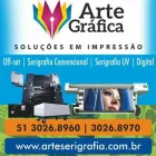 Imagem 3 da empresa ARTE GRÁFICA E SERIGRAFIA UV Gráficas em Porto Alegre RS