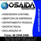 Imagem 1 da empresa ORGANIZAÇÃO CONTÁBIL OSAIDA Contabilidade SÃo JosÉ em São José SC