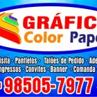 Imagem 3 da empresa GRÁFICA COLOR PAPER Panfletos em Valparaíso De Goiás GO