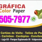 Imagem 7 da empresa GRÁFICA COLOR PAPER Panfletos em Valparaíso De Goiás GO