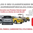 Imagem 1 da empresa SUPERSHOPVEICULOS CLASSIFICADOS DE VEÍCULOS ONLINE Vans - Peças e Acessórios em São Paulo SP
