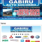 Imagem 1 da empresa GUINCHO E AUTO SOCORRO GABIRU Guinchos em Guarantã Do Norte MT