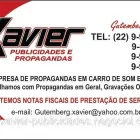 Imagem 5 da empresa XAVIER PUBLICIDADES E PROPAGANDAS Automóveis - Acessórios - Lojas e Serviços em Macaé RJ