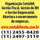 Imagem 7 da empresa CONTABIL MOTA S/S LTDA Contabilidade - Escritórios em Guarulhos SP