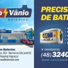 Imagem 1 da empresa ELETRO VÂNIO BATERIAS Baterias - Lojas E Serviços em São José SC