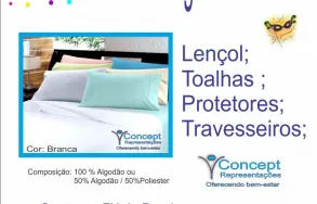 Imagem 2 da empresa TOALHAS PROFISSIONAL & COLCHAO AMERICANFLEX E ESC TEXTIL ENXOVAL PROFISSIONAL Tecidos e Produtos Têxteis - Representantes em Jaboatão Dos Guararapes PE
