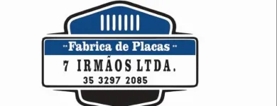 Imagem 1 da empresa FABRICA DE PLACAS 7 IRMAOS LTDA Placas Para Veículos em Alfenas MG