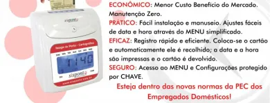 Imagem 2 da empresa SISPONTO SISTEMAS INTELIGENTES Relógios De Ponto em Belo Horizonte MG