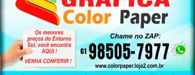 Imagem 11 da empresa GRÁFICA COLOR PAPER Panfletos em Valparaíso De Goiás GO