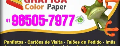 Imagem 7 da empresa GRÁFICA COLOR PAPER Panfletos em Valparaíso De Goiás GO