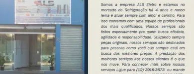 Imagem 1 da empresa ALS ELETRO Refrigeradores - Conserto em São José Dos Campos SP