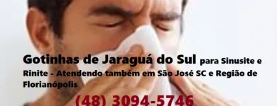 Imagem 10 da empresa SINUSITE E RINITE TRATAMENTO COM GOTINHAS DE JARAGUÁ DO SUL Terapias Alternativas em São José SC