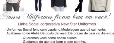 Imagem 2 da empresa NEW STAR UNIFORMES Uniformes em Lençóis Paulista SP