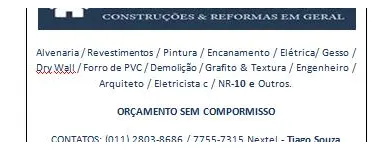 Imagem 2 da empresa EMPREITEIRA TSL Telhados - Consertos e Reformas em Mogi Das Cruzes SP