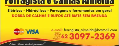 Imagem 1 da empresa FERRAGISTA E CALHAS ALMEIDA Ferragens - Lojas em Aparecida De Goiânia GO