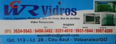 Imagem 1 da empresa WCR VIDROS Vidraçarias em Valparaíso De Goiás GO