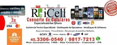 Imagem 1 da empresa REICELL ASSISTÊNCIA TÉCNICA EM CELULARES E INFORMÁTICA Telefonia Móvel Celular - Serviços em Cascavel PR