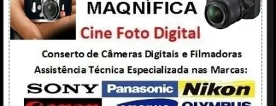 Imagem 5 da empresa MAQNÍFICA ASSISTÊNCIA TÉCNICA EM EQUIPAMENTOS Máquinas Fotográficas - Conserto em Sao Sebastiao DF