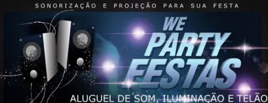 Imagem 1 da empresa WE PARTY! FESTAS Som E Iluminação - Equipamentos - Aluguel em Belo Horizonte MG