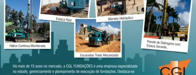 Imagem 5 da empresa CGL FUNDAÇÕES Reforços de Fundações em Itabira MG