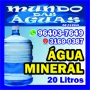 ÁGUA MINERAL MUNDO DAS ÁGUAS Purificadores De Agua em Duque De Caxias RJ