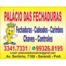 PALÁCIO DAS FECHADURAS LTDA Fechaduras - Lojas em Porto Alegre RS